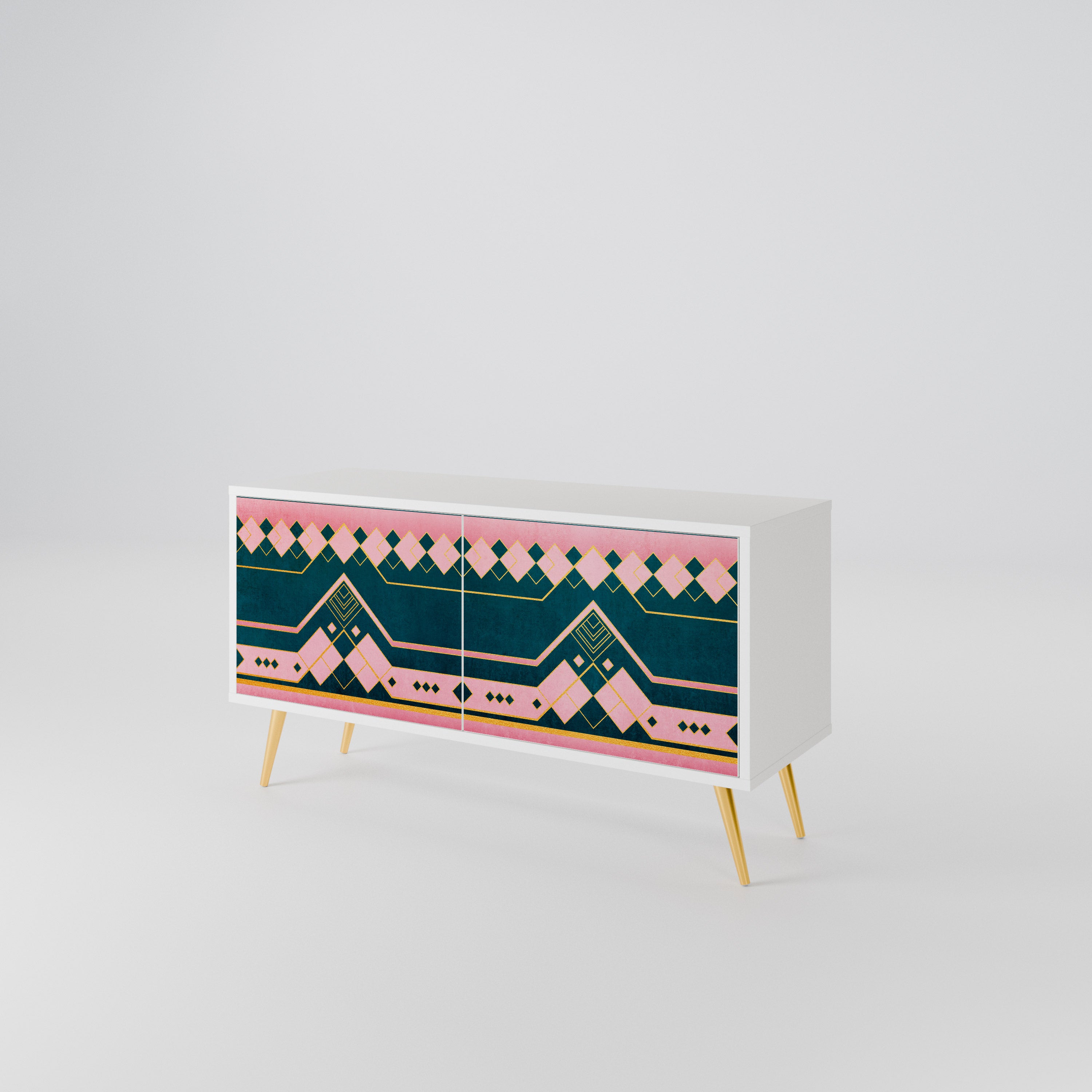 ROYAL COMPOSITION Mueble de TV Compacto de 2 puertas