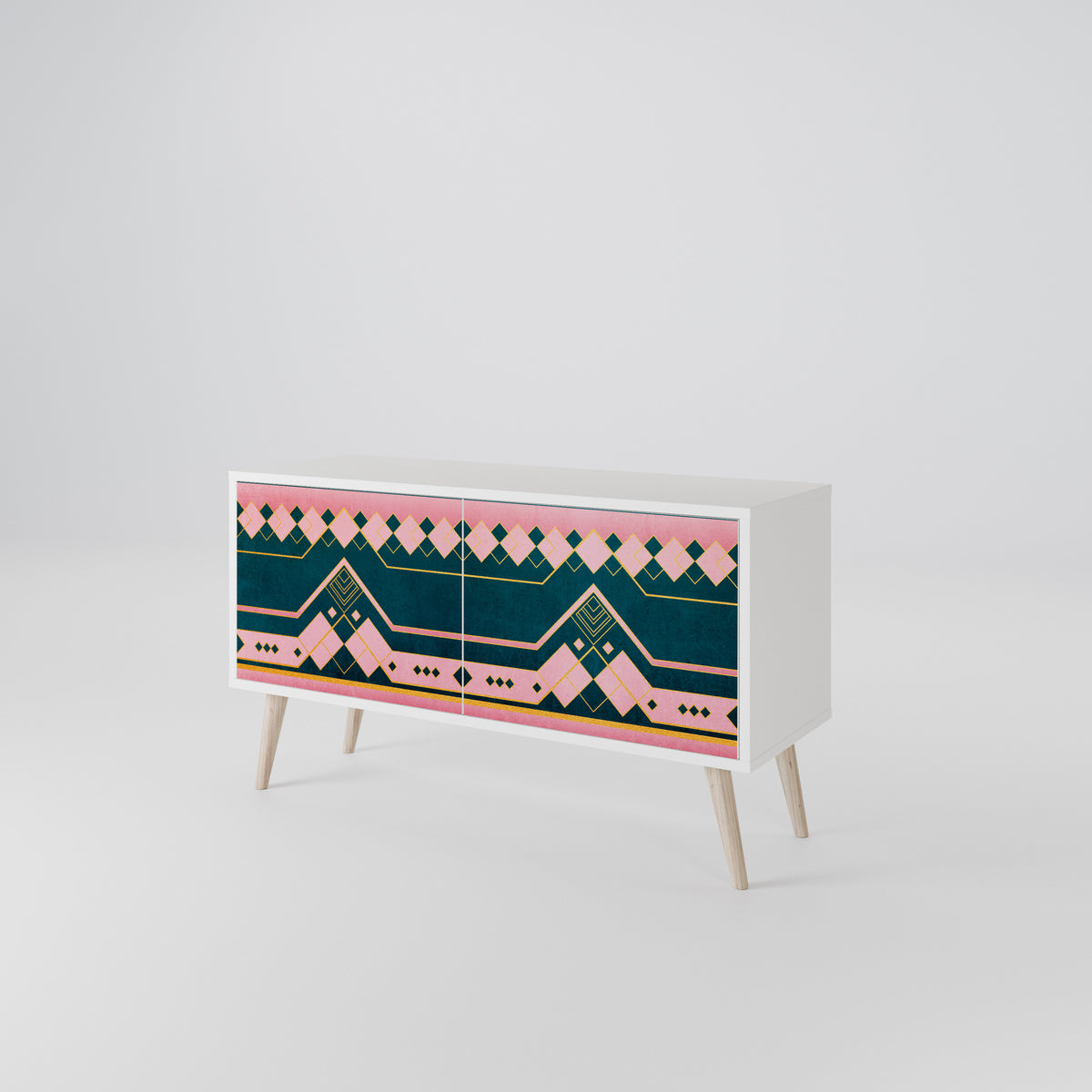 ROYAL COMPOSITION Mueble de TV Compacto de 2 puertas