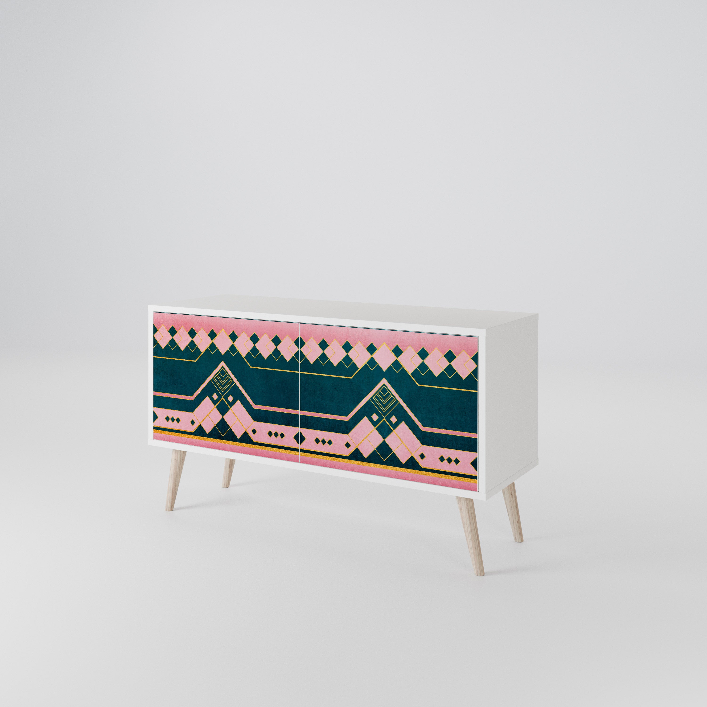 ROYAL COMPOSITION Mueble de TV Compacto de 2 puertas