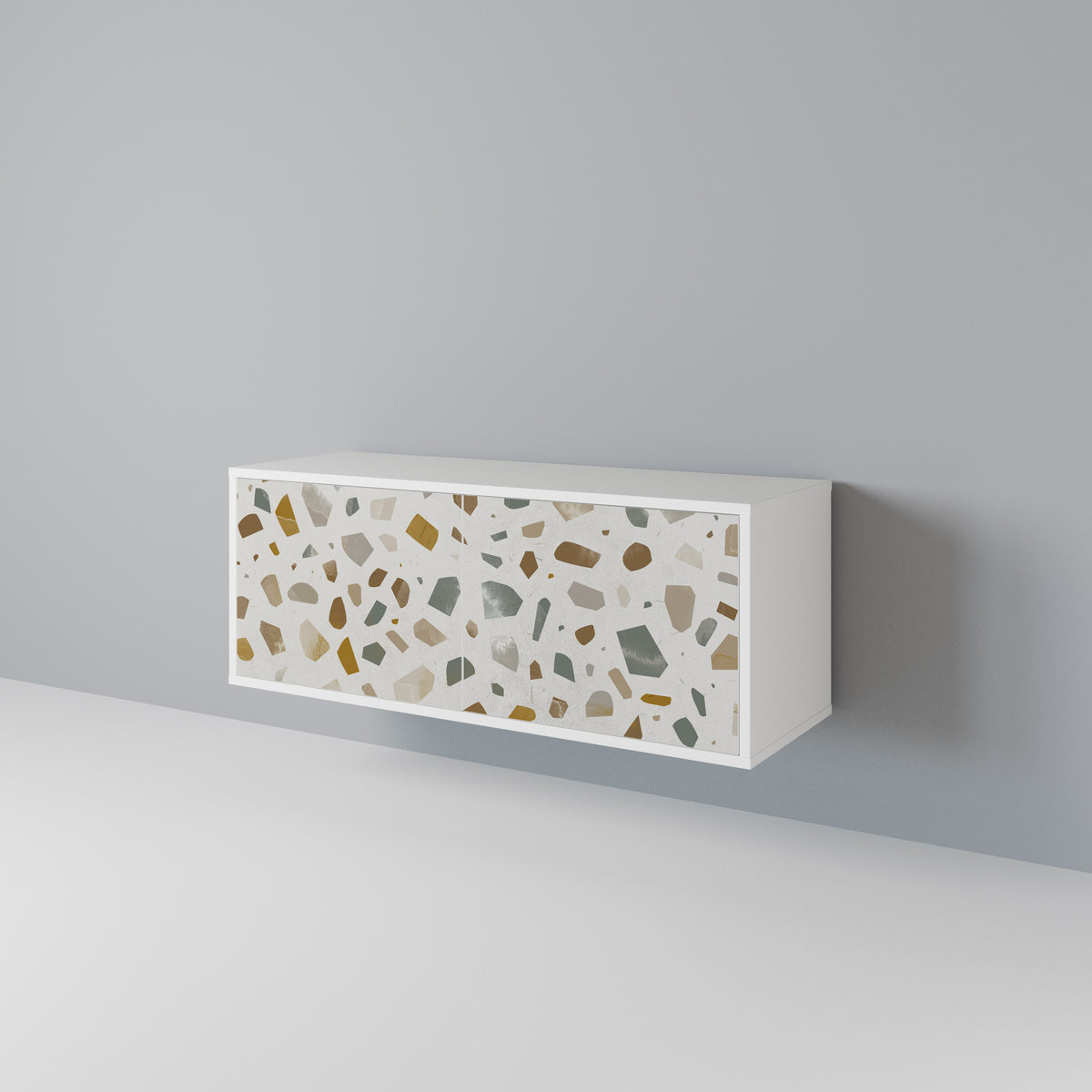 PIECES OF TOMORROW Mueble de TV Compacto de 2 puertas