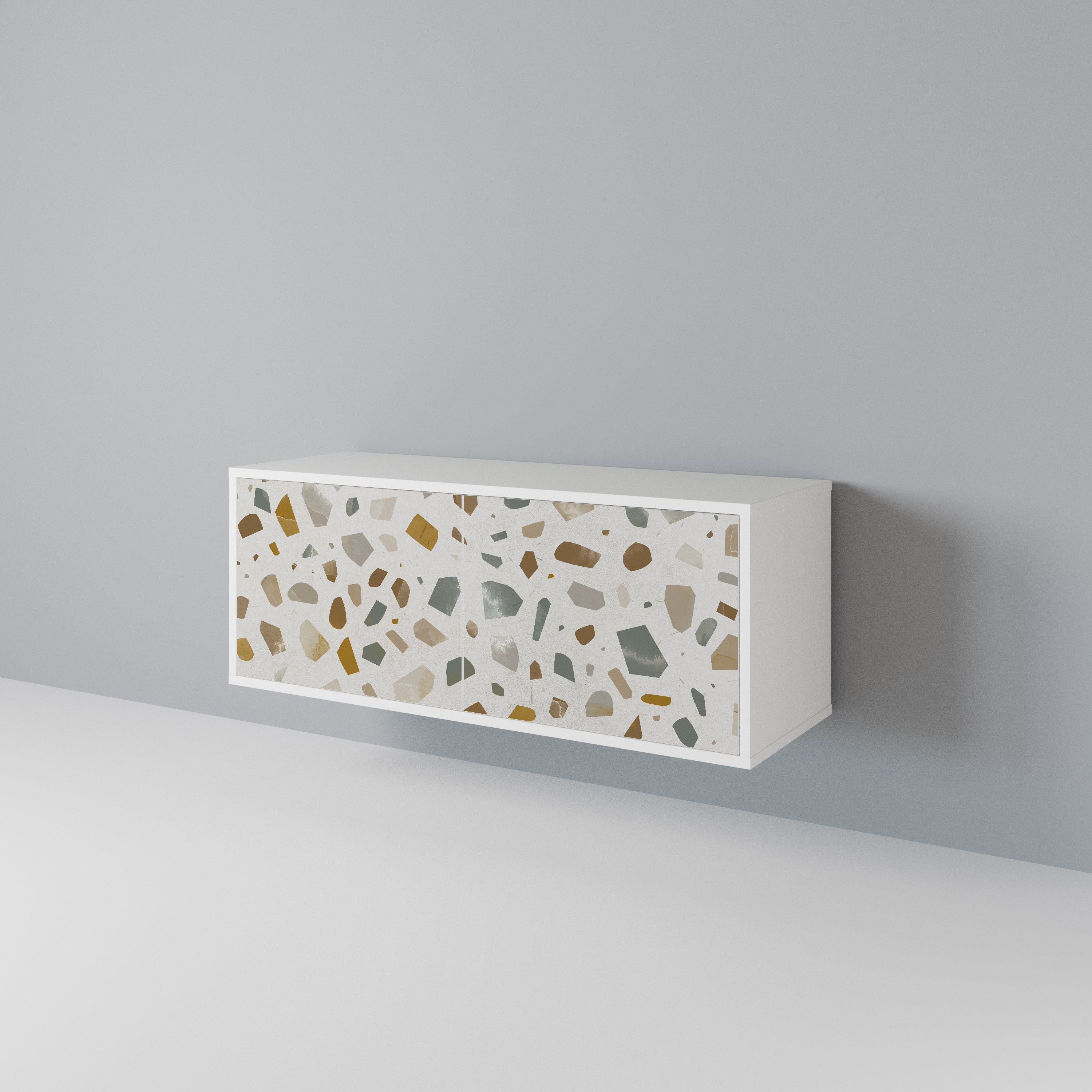 PIECES OF TOMORROW Mueble de TV Compacto de 2 puertas