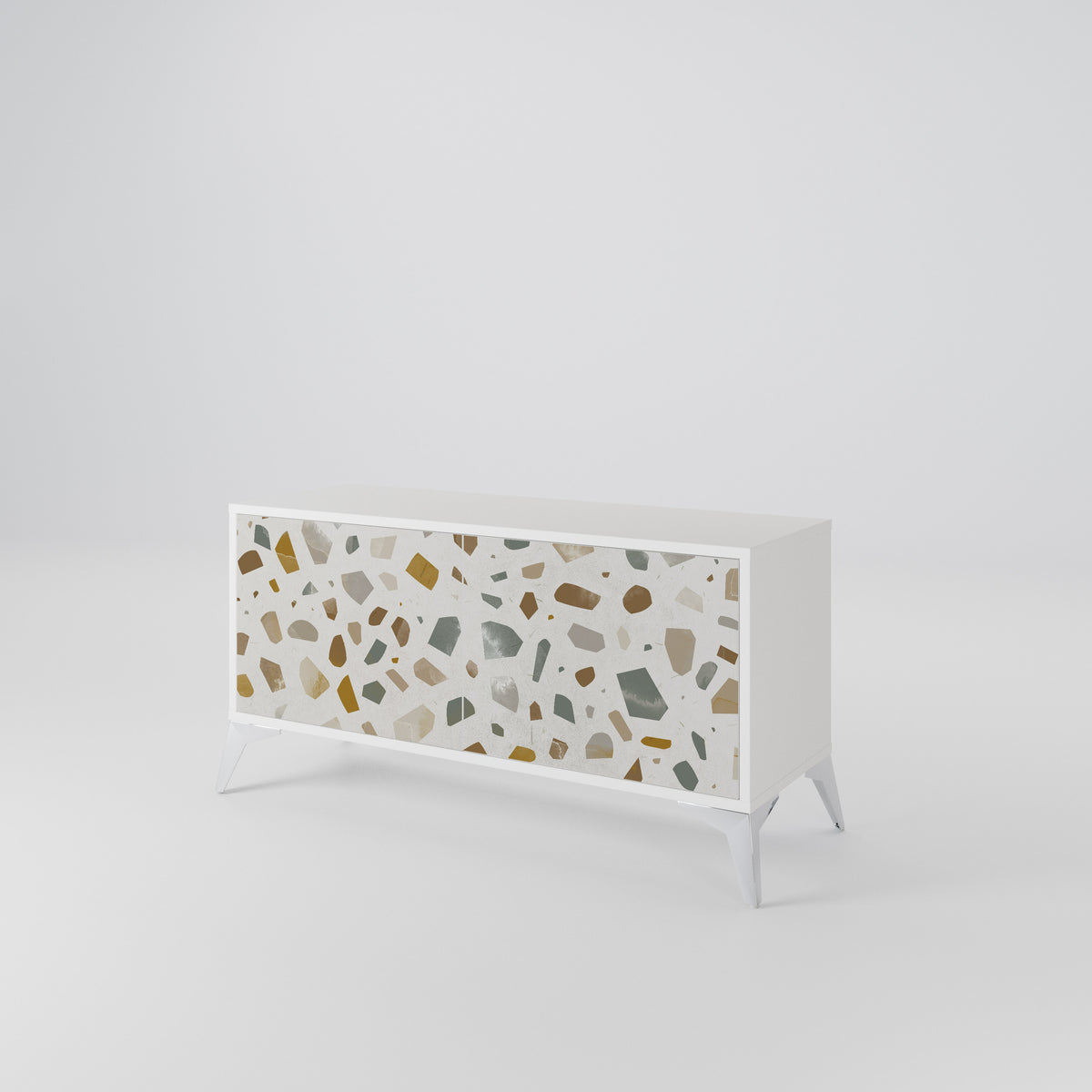 PIECES OF TOMORROW Mueble de TV Compacto de 2 puertas