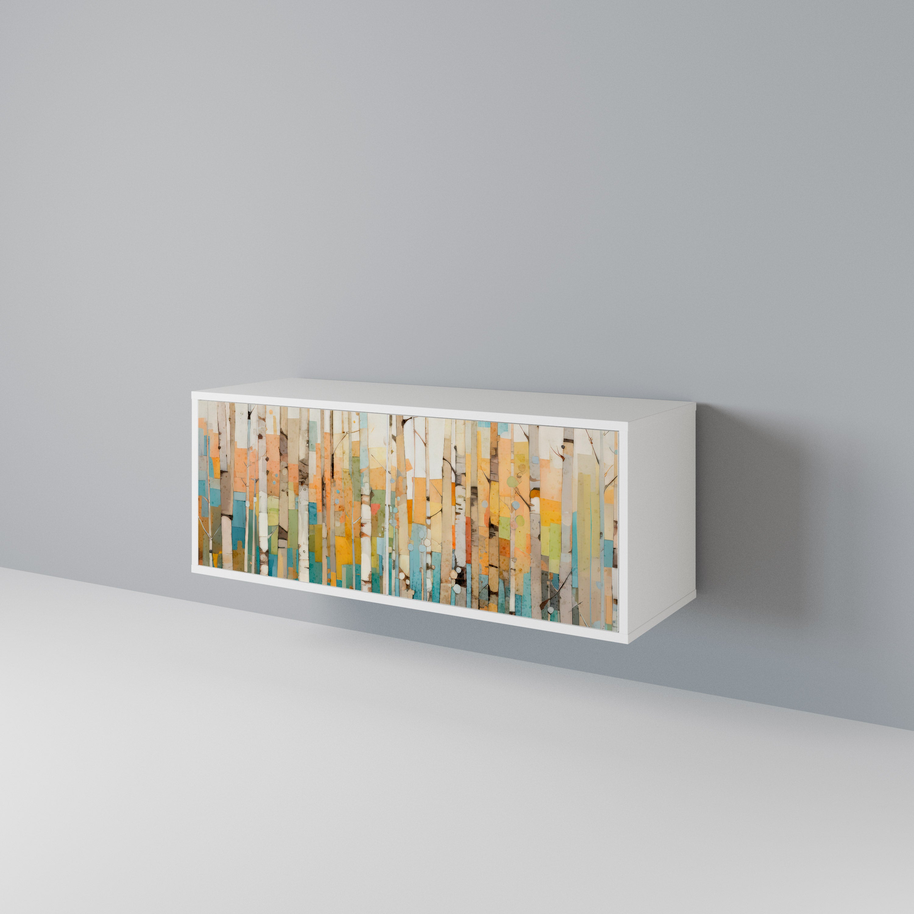 BIRCH KALEIDOSCOPE Mueble de TV Compacto de 2 puertas