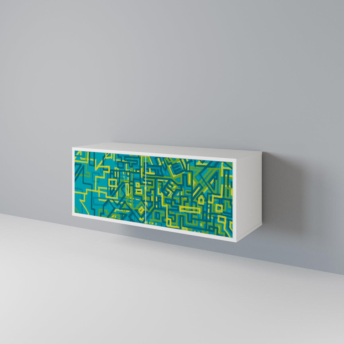 NOSTALGIC MEMORIES Mueble de TV Compacto de 2 puertas