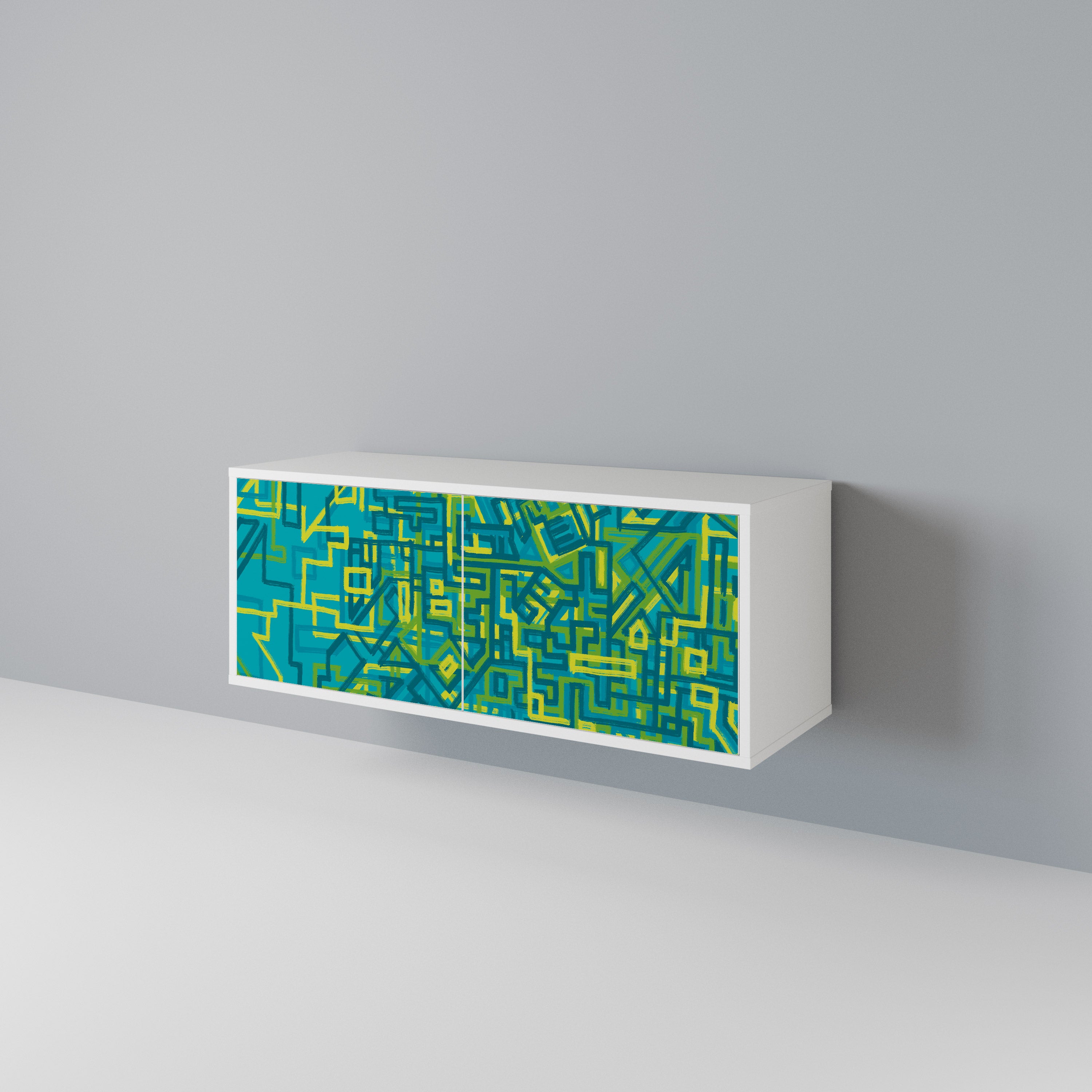 NOSTALGIC MEMORIES Mueble de TV Compacto de 2 puertas
