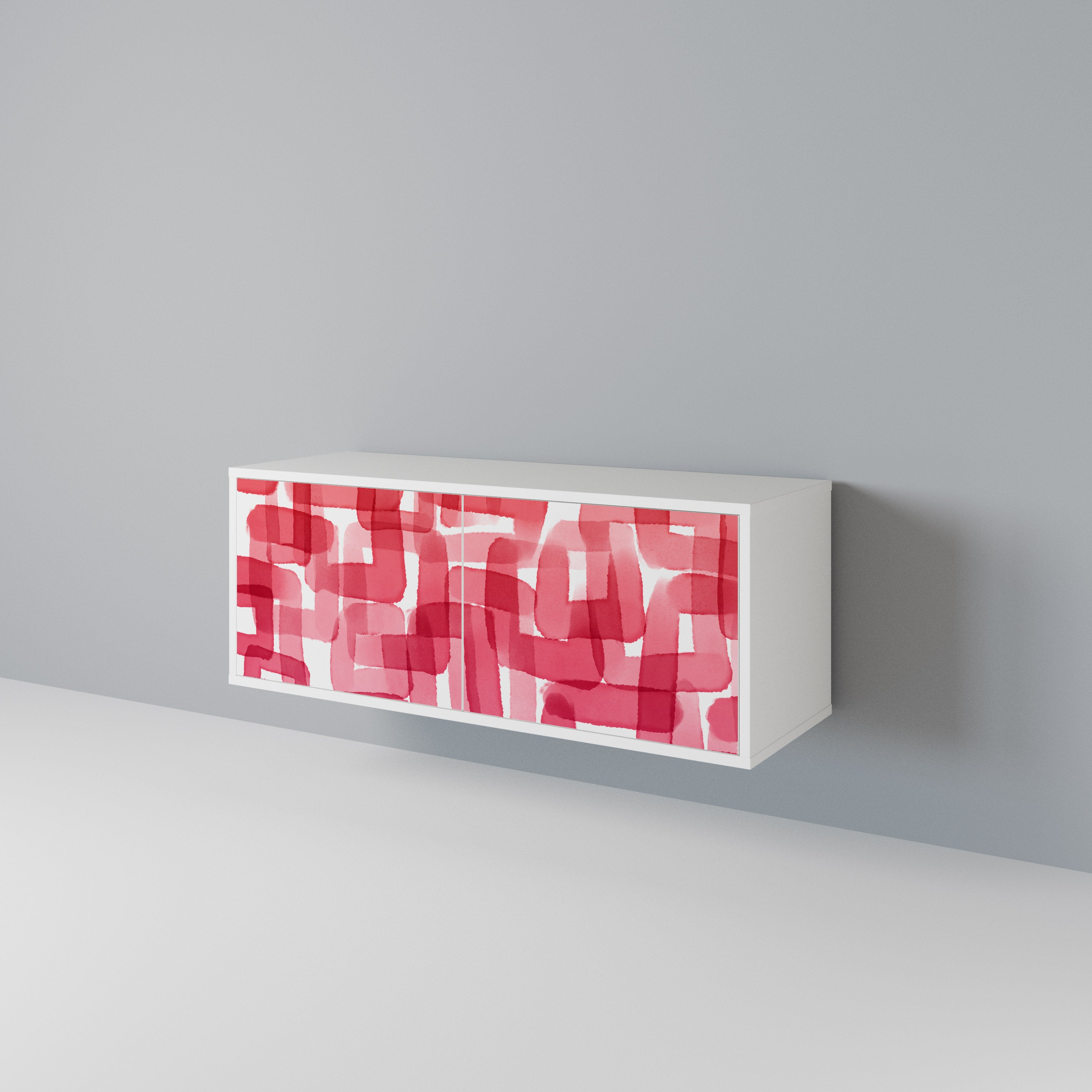 KALEIDOSCOPIC CUBISM Mueble de TV Compacto de 2 puertas