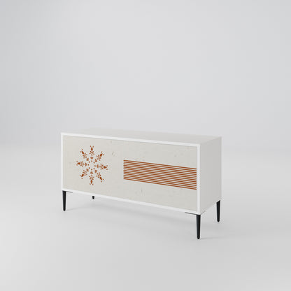 DAILY HARMONY Mueble de TV Compacto de 2 puertas