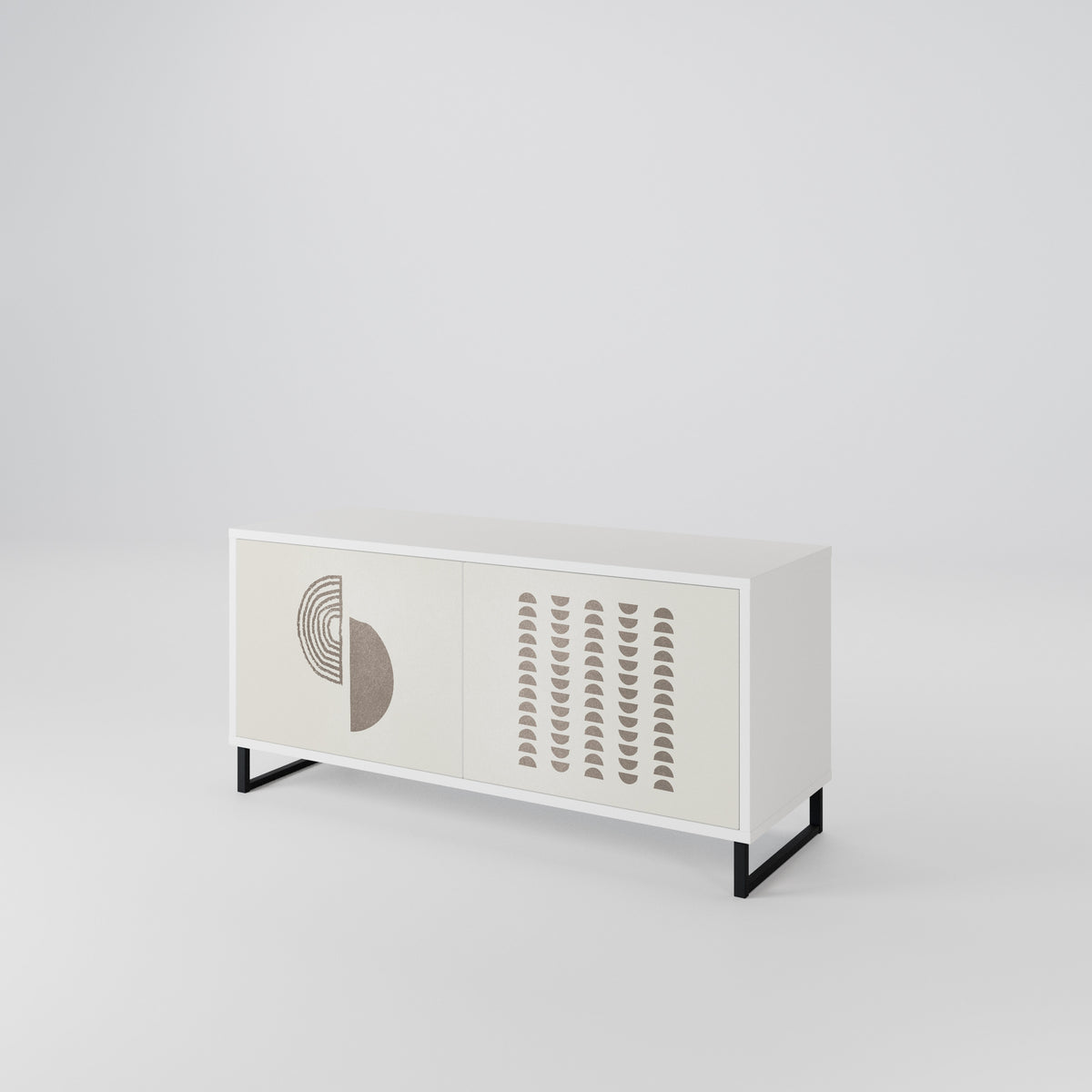 HARMONY ESSENCE Mueble de TV Compacto de 2 puertas