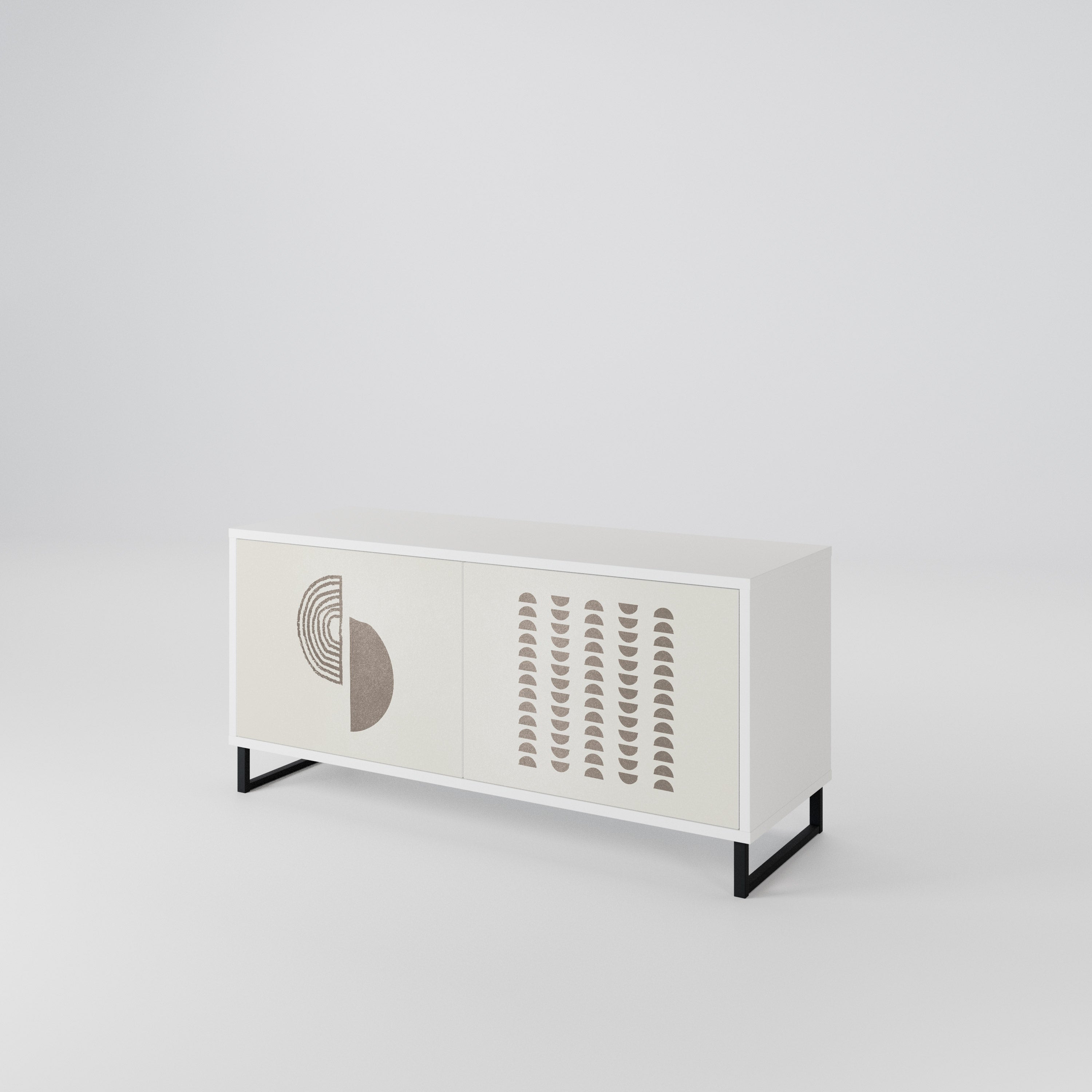 HARMONY ESSENCE Mueble de TV Compacto de 2 puertas