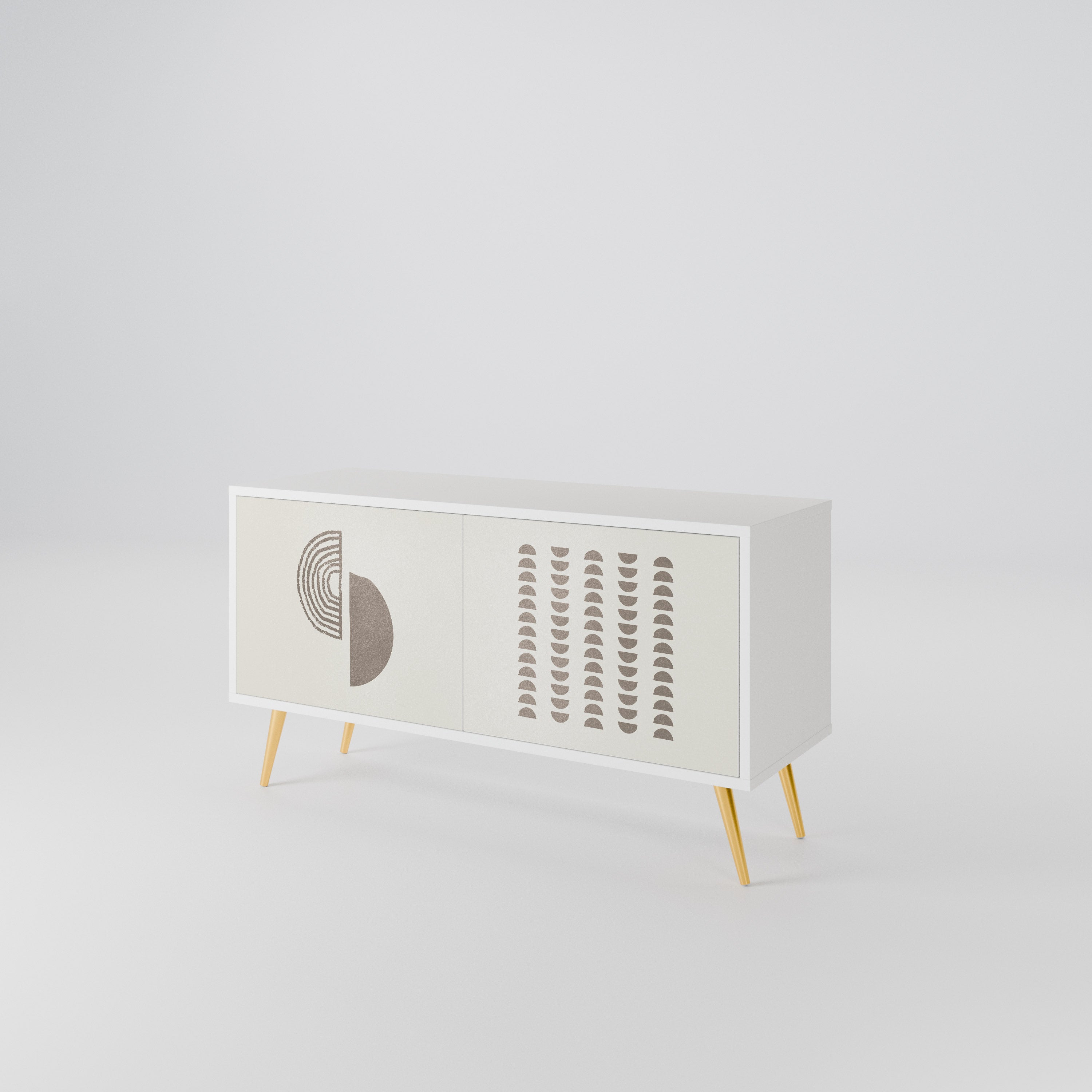 HARMONY ESSENCE Mueble de TV Compacto de 2 puertas