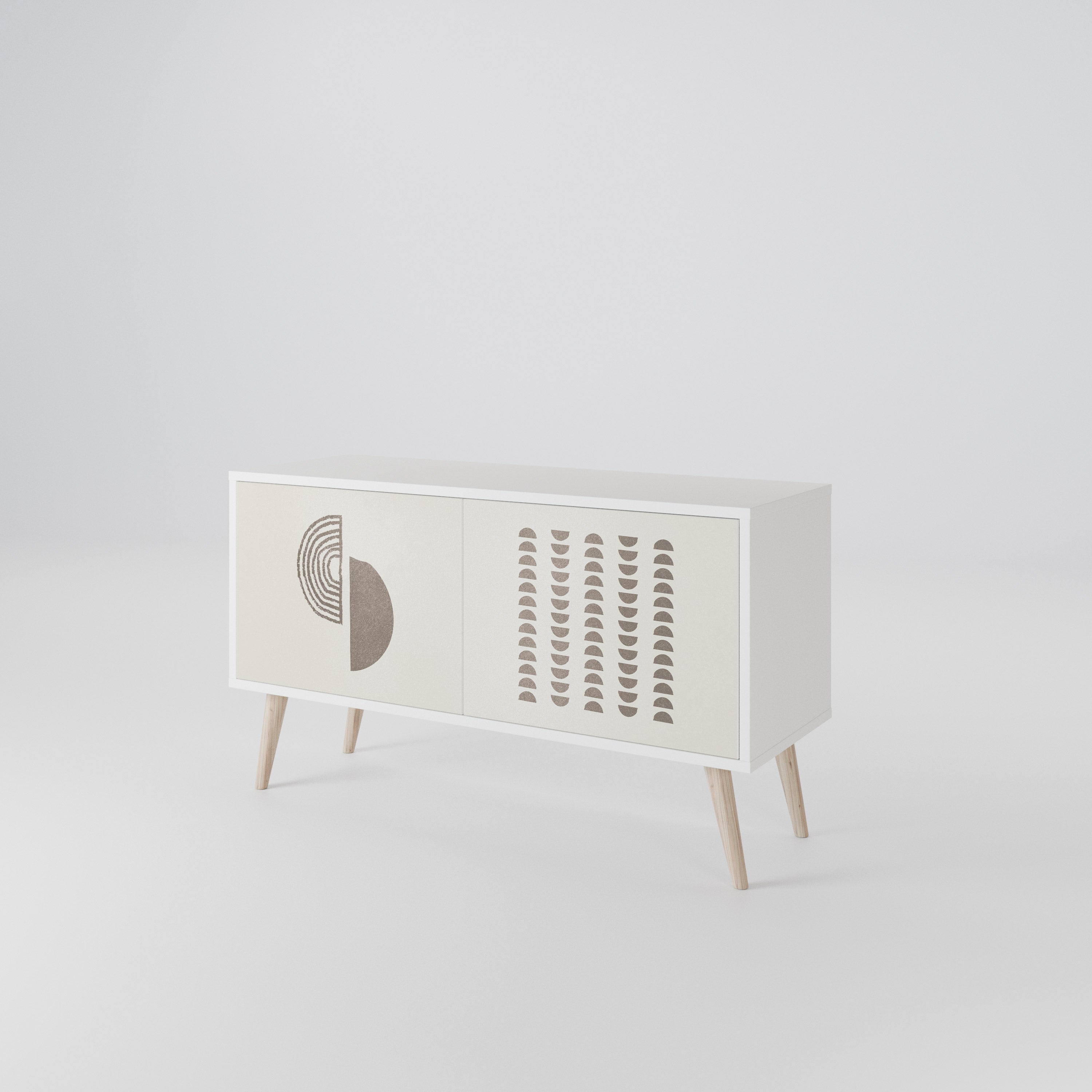 HARMONY ESSENCE Mueble de TV Compacto de 2 puertas