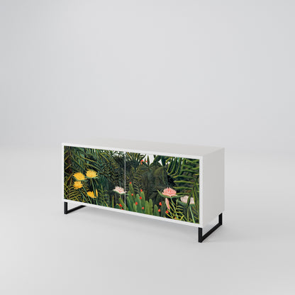 VIRGIN FOREST WITH SUNSET Mueble de TV Compacto de 2 puertas