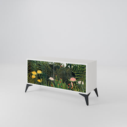 VIRGIN FOREST WITH SUNSET Mueble de TV Compacto de 2 puertas