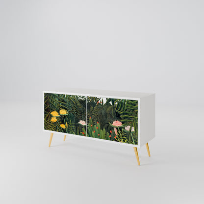 VIRGIN FOREST WITH SUNSET Mueble de TV Compacto de 2 puertas