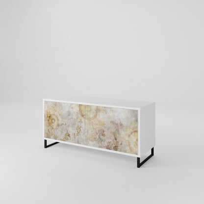 SUNFLOWER BLUR Mueble de TV Compacto de 2 puertas