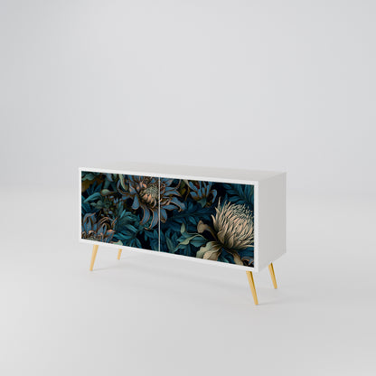 TWILIGHT BLOOM Mueble de TV Compacto de 2 puertas