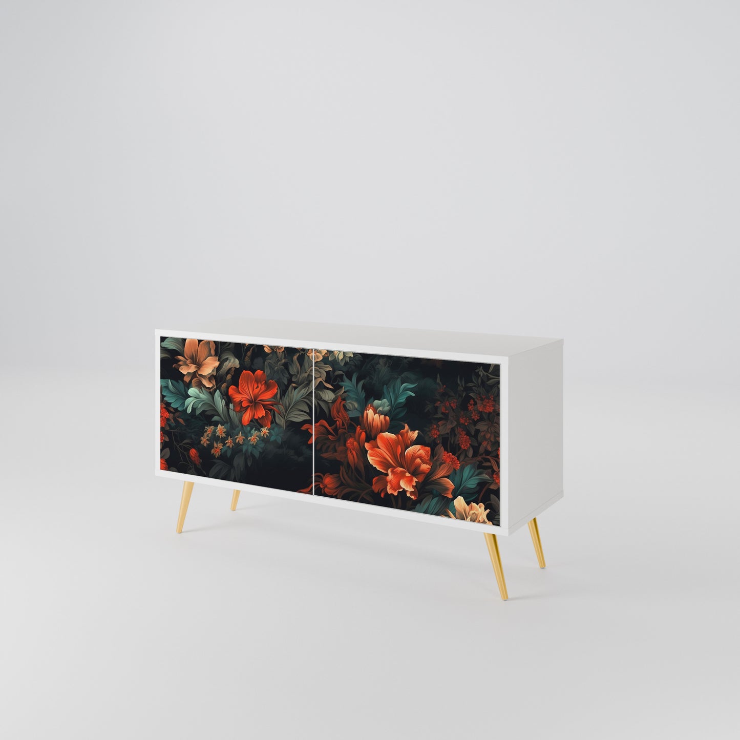 IMAGINARY BLOSSOM Mueble de TV Compacto de 2 puertas