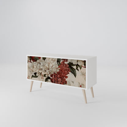 EPHEMERAL DAYS Mueble de TV Compacto de 2 puertas