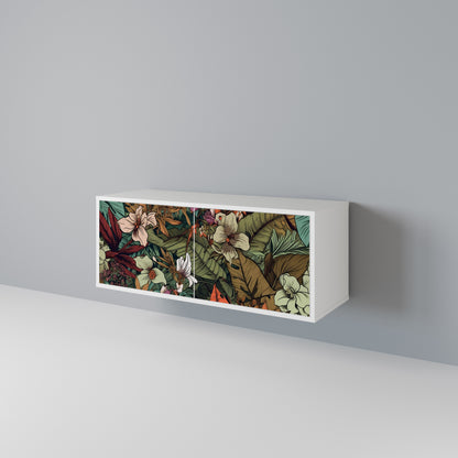 BOTANICAL EMERGENCE Mueble de TV Compacto de 2 puertas