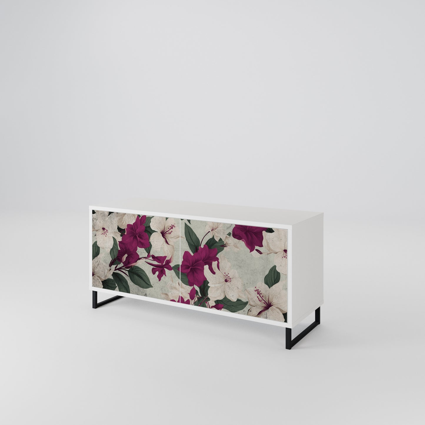 FLOWERET DREAM Mueble de TV Compacto de 2 puertas