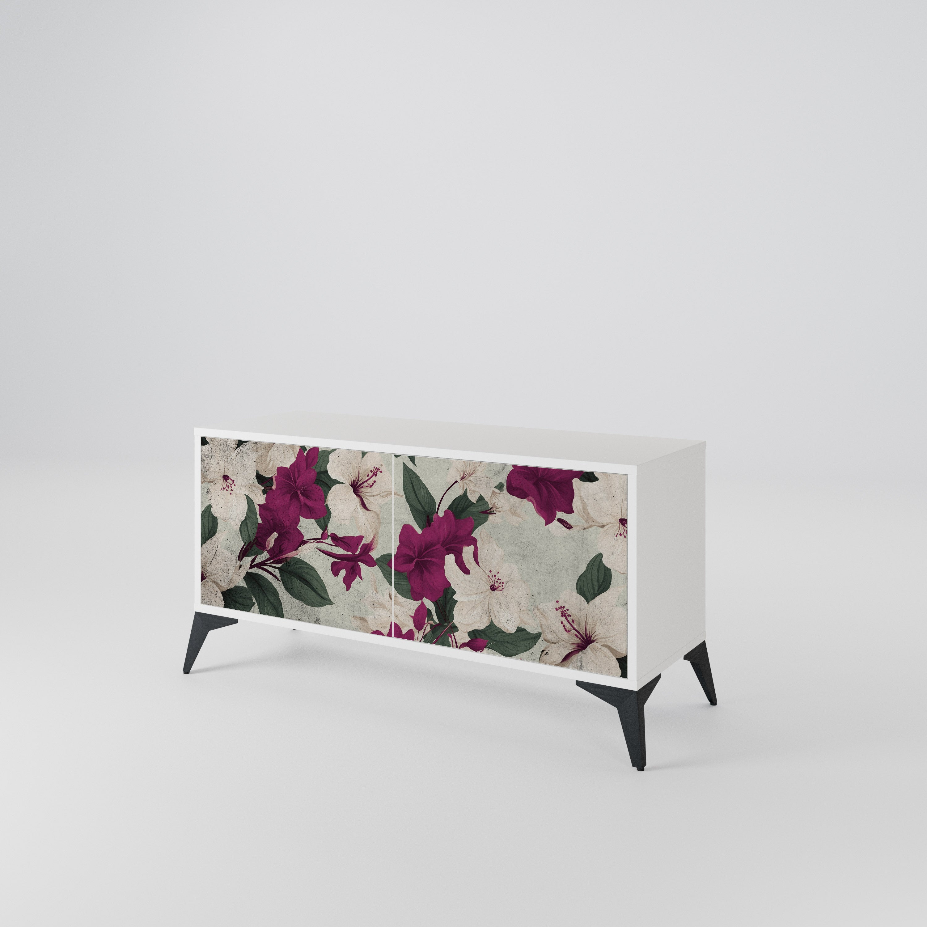 FLOWERET DREAM Compact 2-Door TV Cabinet