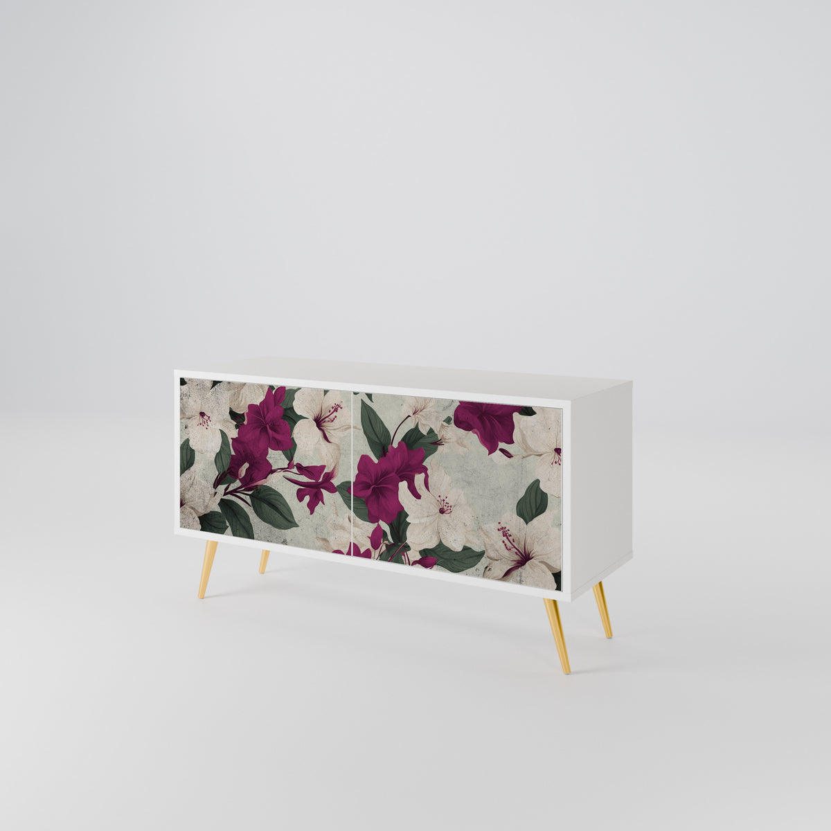 FLOWERET DREAM Mueble de TV Compacto de 2 puertas