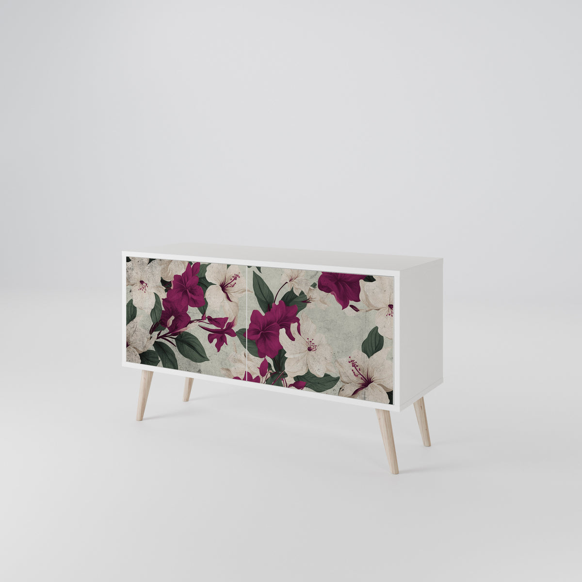 FLOWERET DREAM Mueble de TV Compacto de 2 puertas