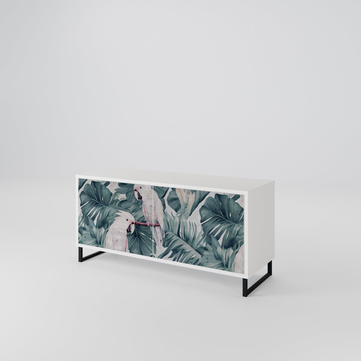 POPINJAY LOOK Mueble de TV Compacto de 2 puertas