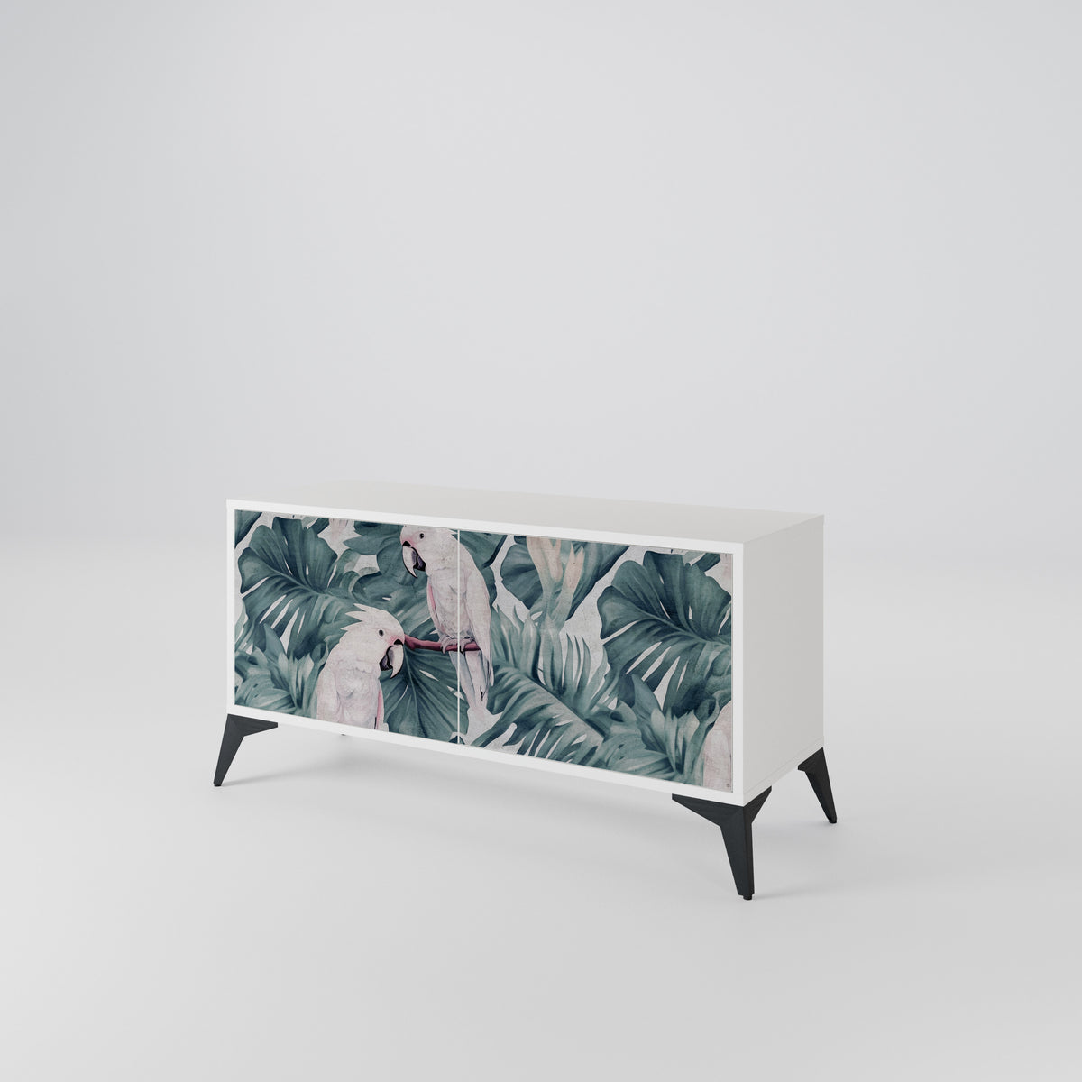 POPINJAY LOOK Mueble de TV Compacto de 2 puertas