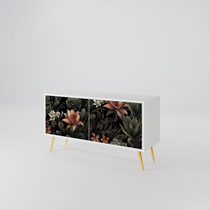 SECRET VERDURE Mueble de TV Compacto de 2 puertas