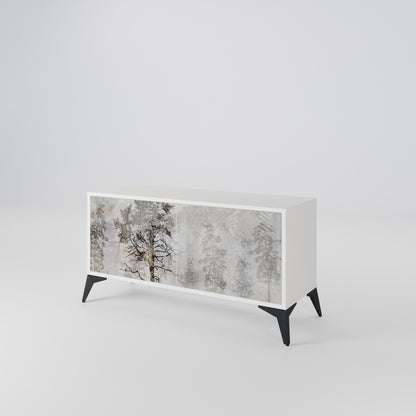 FADE IN THE TREES Mueble de TV Compacto de 2 puertas