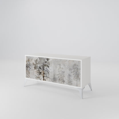FADE IN THE TREES Mueble de TV Compacto de 2 puertas