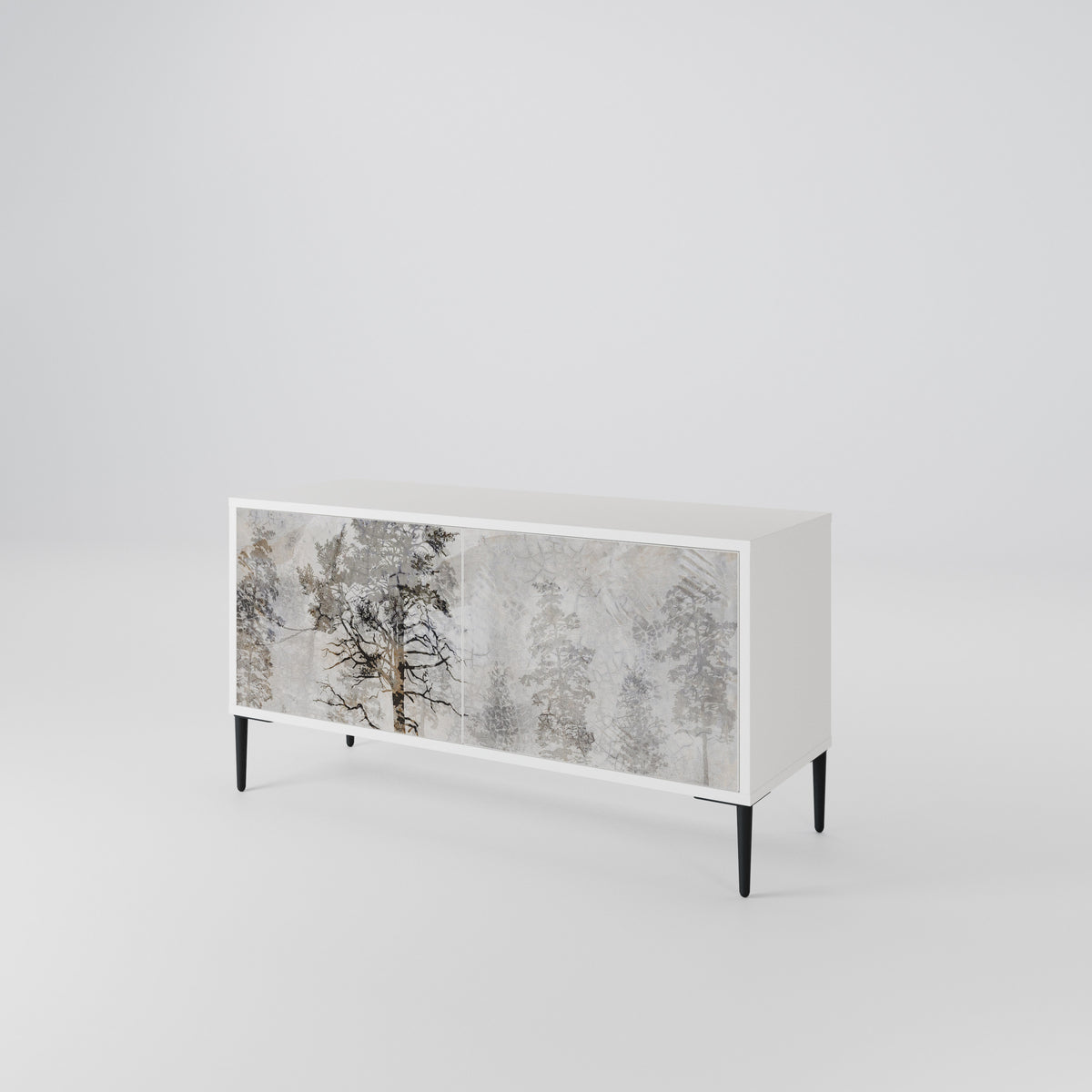 FADE IN THE TREES Mueble de TV Compacto de 2 puertas