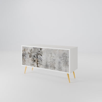 FADE IN THE TREES Mueble de TV Compacto de 2 puertas