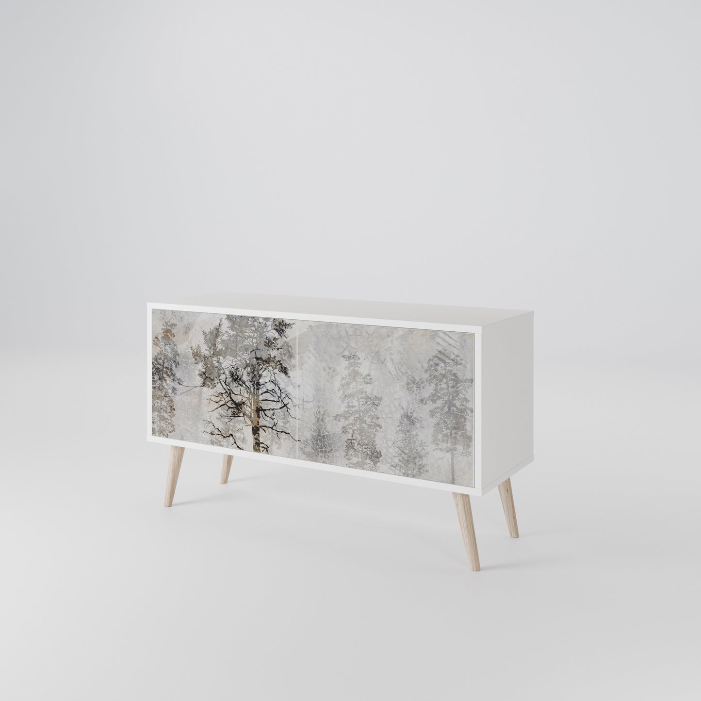 FADE IN THE TREES Mueble de TV Compacto de 2 puertas