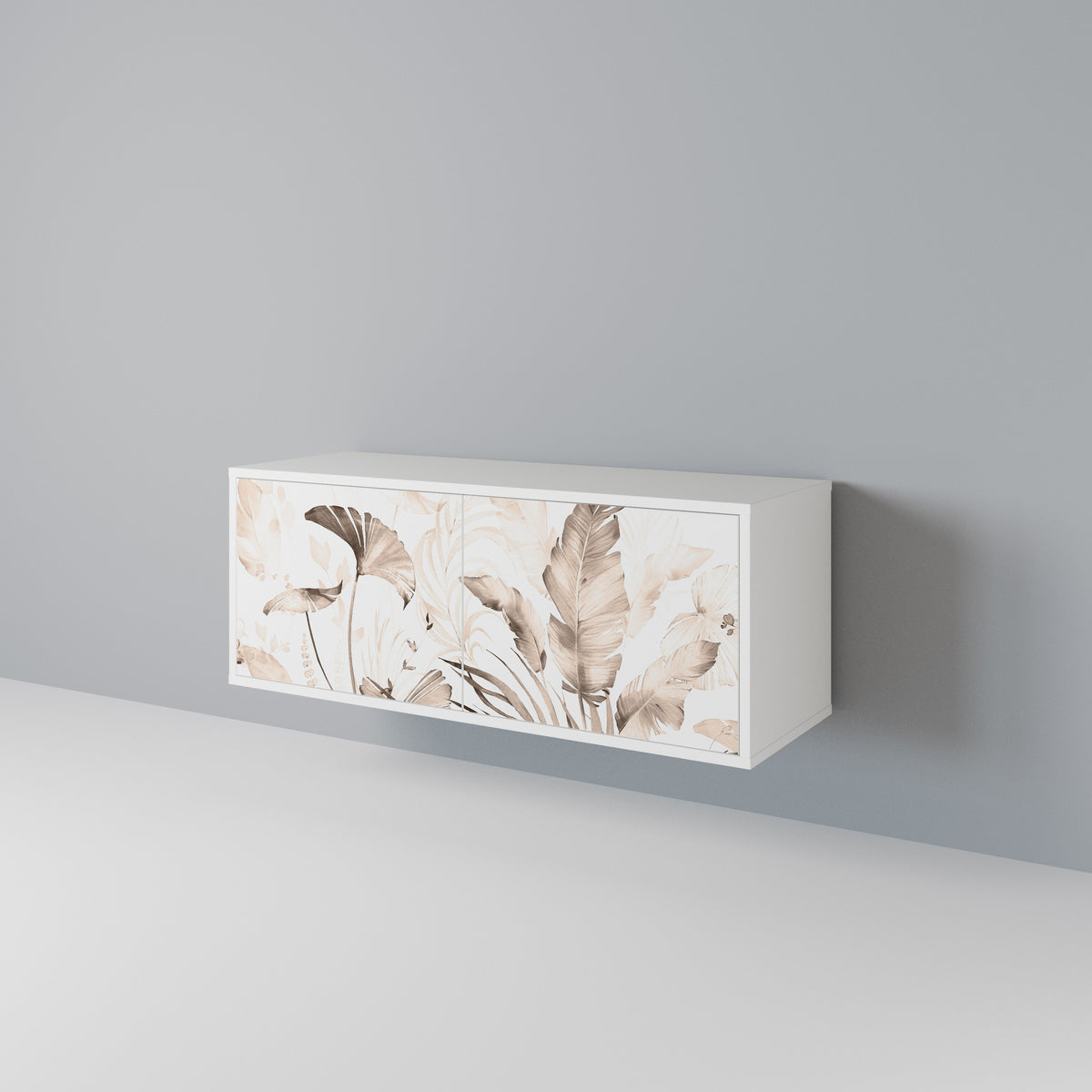 WILD TENDERNESS Mueble de TV Compacto de 2 puertas