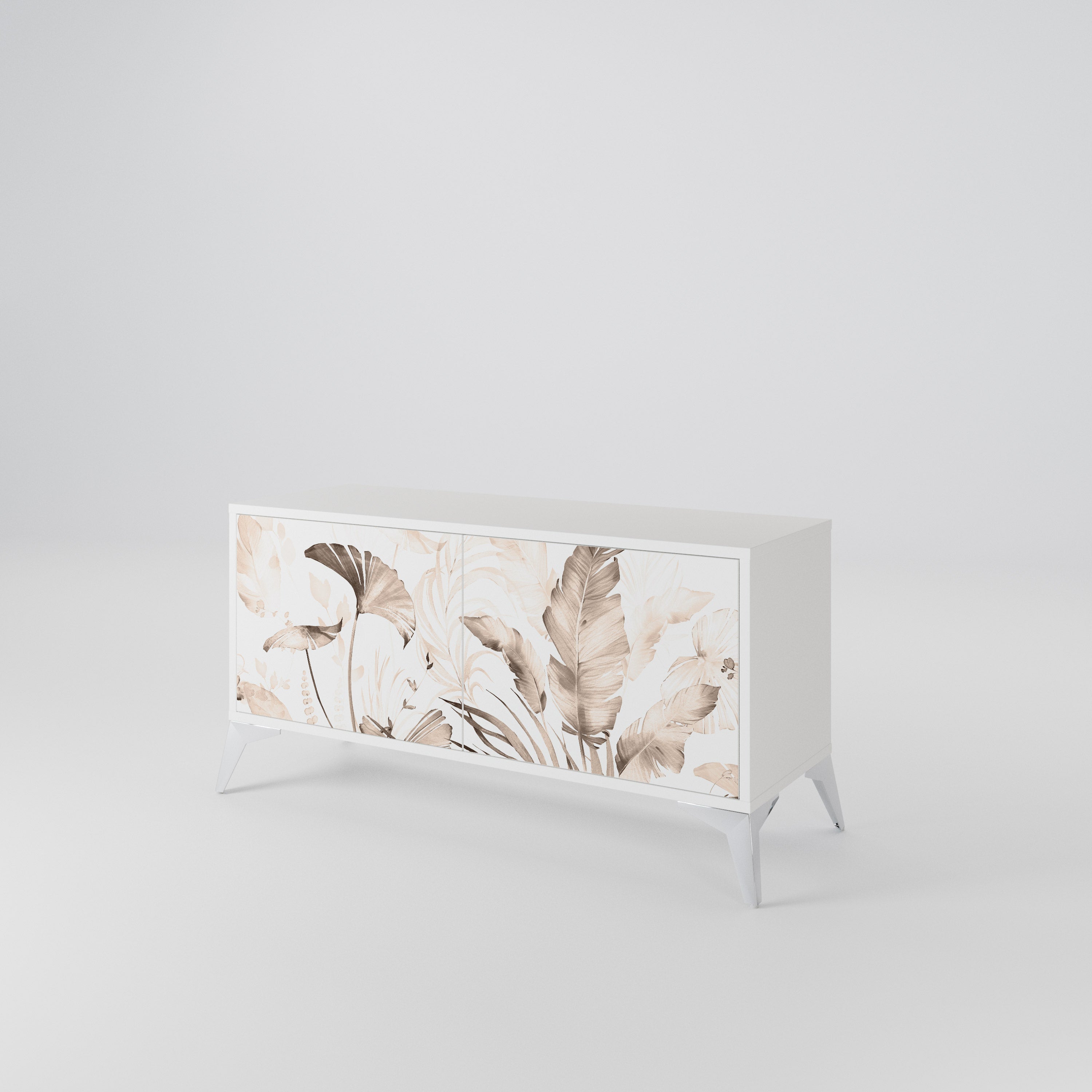 WILD TENDERNESS Compact 2-Door TV Cabinet