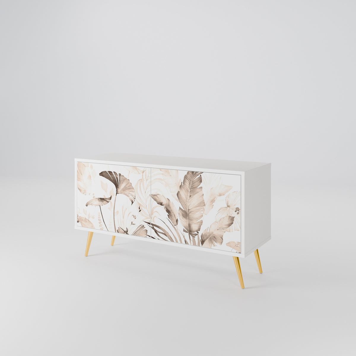 WILD TENDERNESS Compact 2-Door TV Cabinet