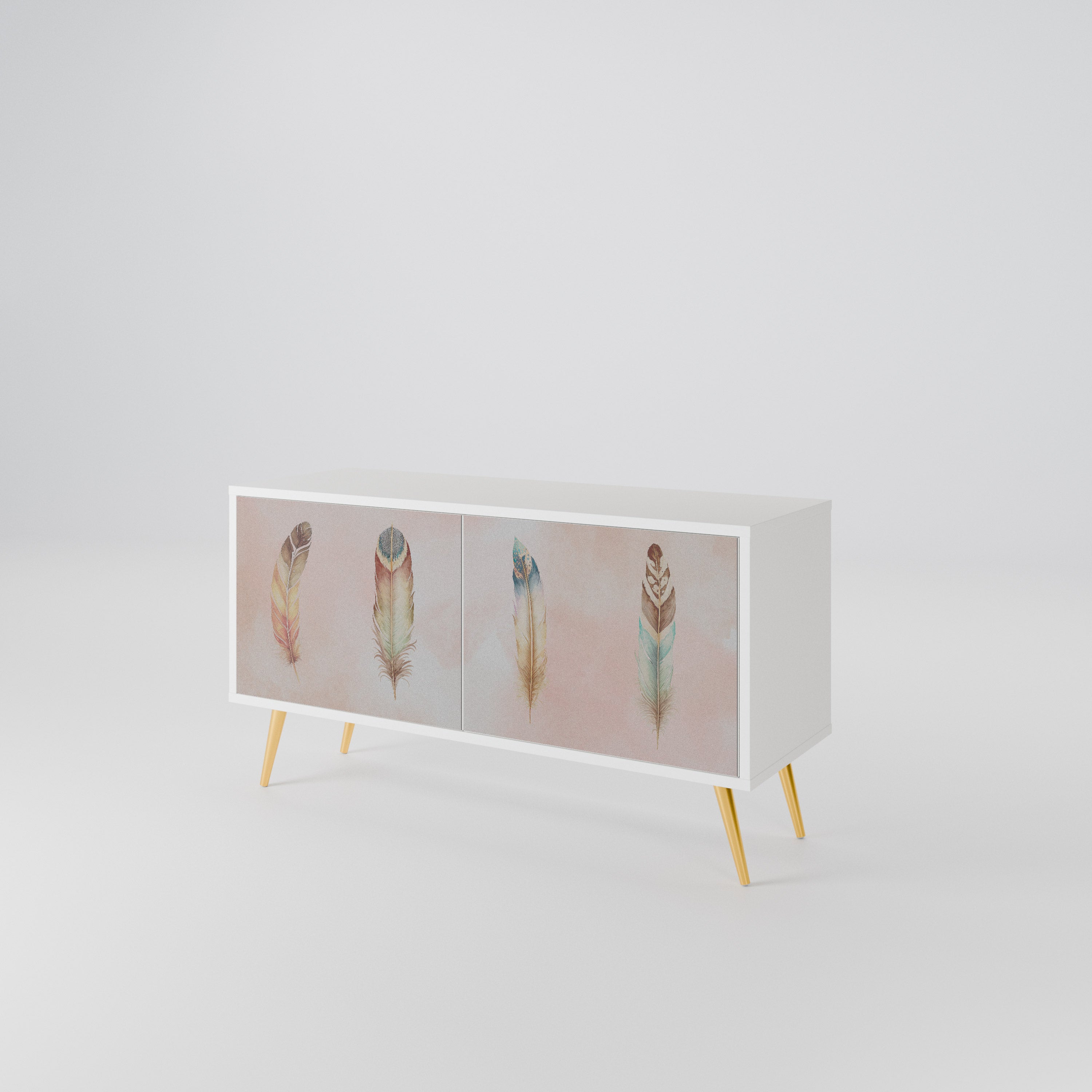 THE DELIQUESCE Compact 2-Door TV Cabinet
