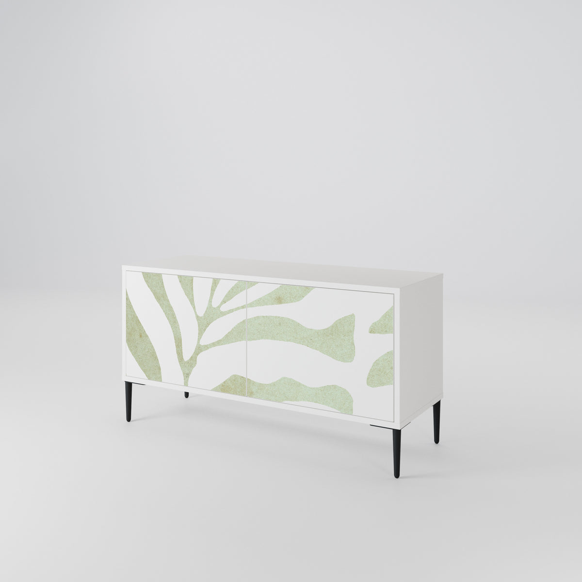 BOTANICAL SPARK Mueble de TV Compacto de 2 puertas
