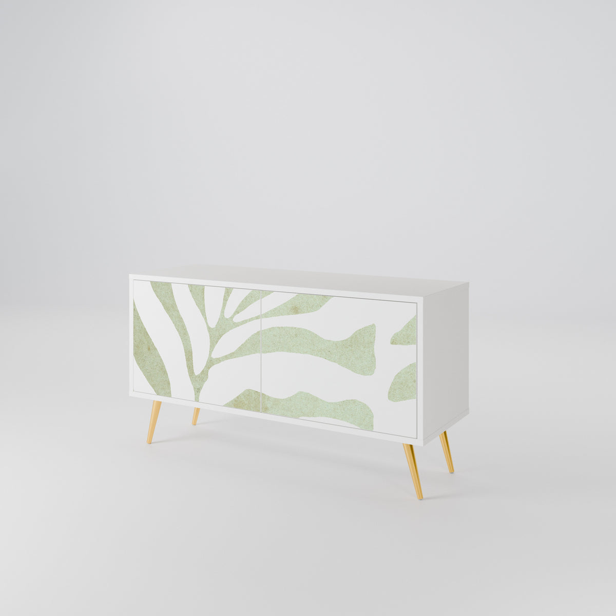 BOTANICAL SPARK Mueble de TV Compacto de 2 puertas