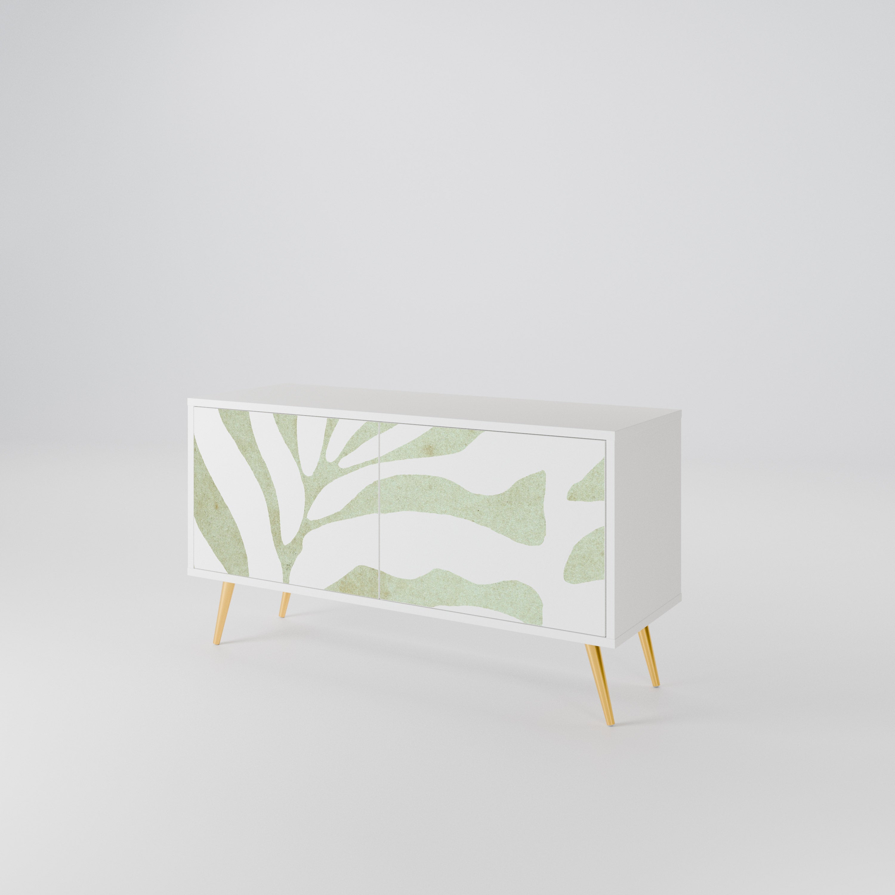 BOTANICAL SPARK Compact 2-Door TV Cabinet