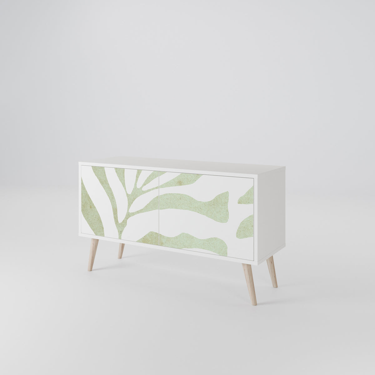 BOTANICAL SPARK Mueble de TV Compacto de 2 puertas