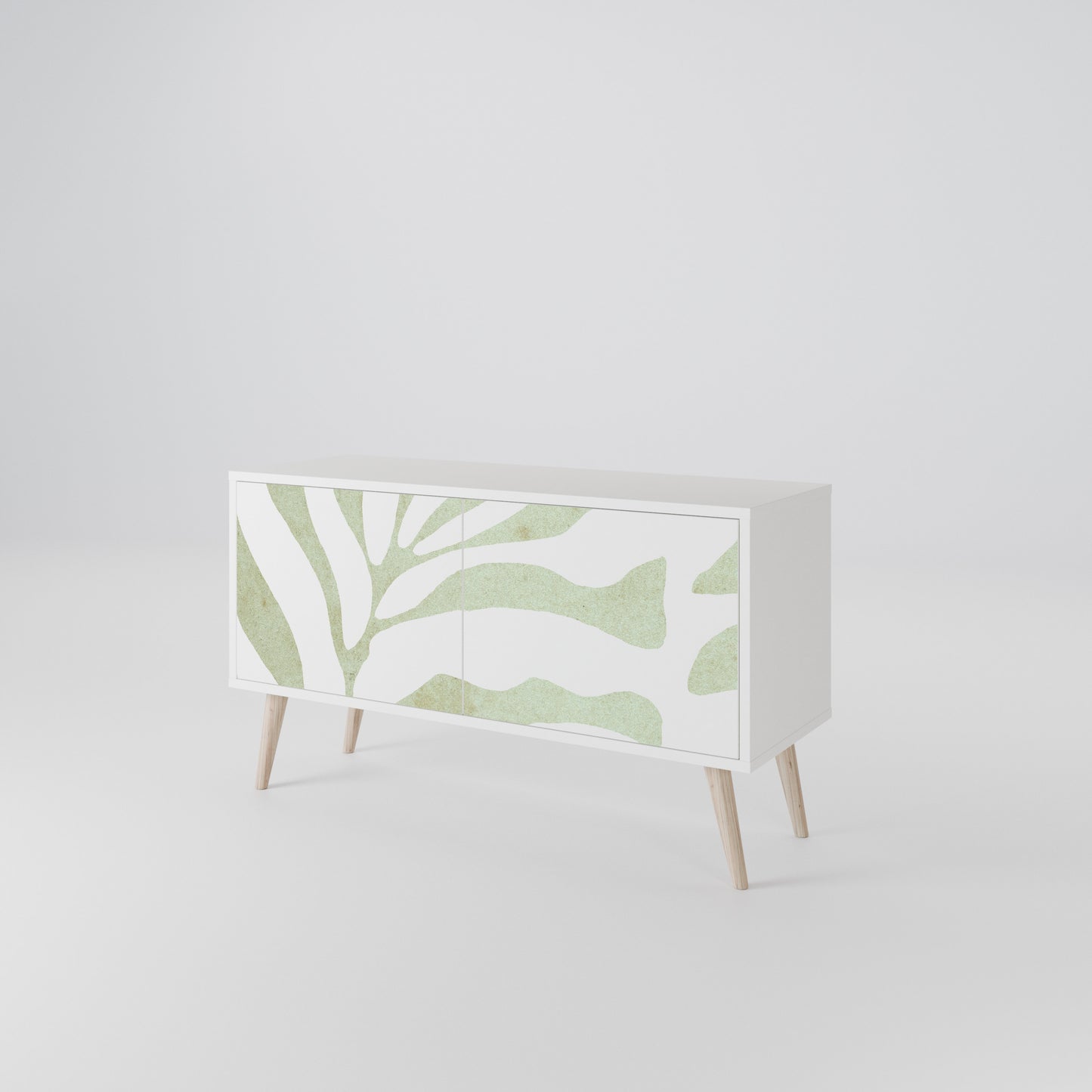 BOTANICAL SPARK Mueble de TV Compacto de 2 puertas
