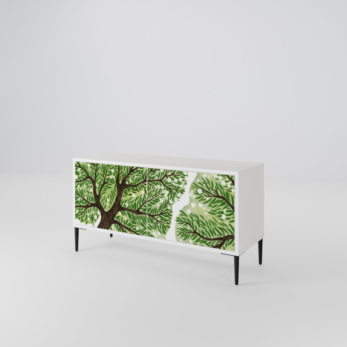 WILDERNESS DASH Mueble de TV Compacto de 2 puertas