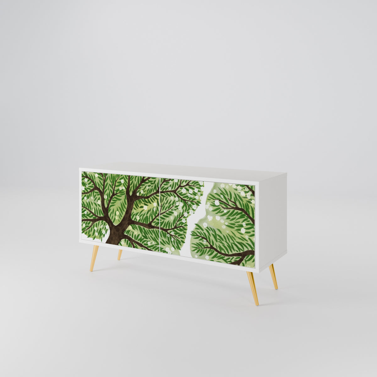 WILDERNESS DASH Mueble de TV Compacto de 2 puertas