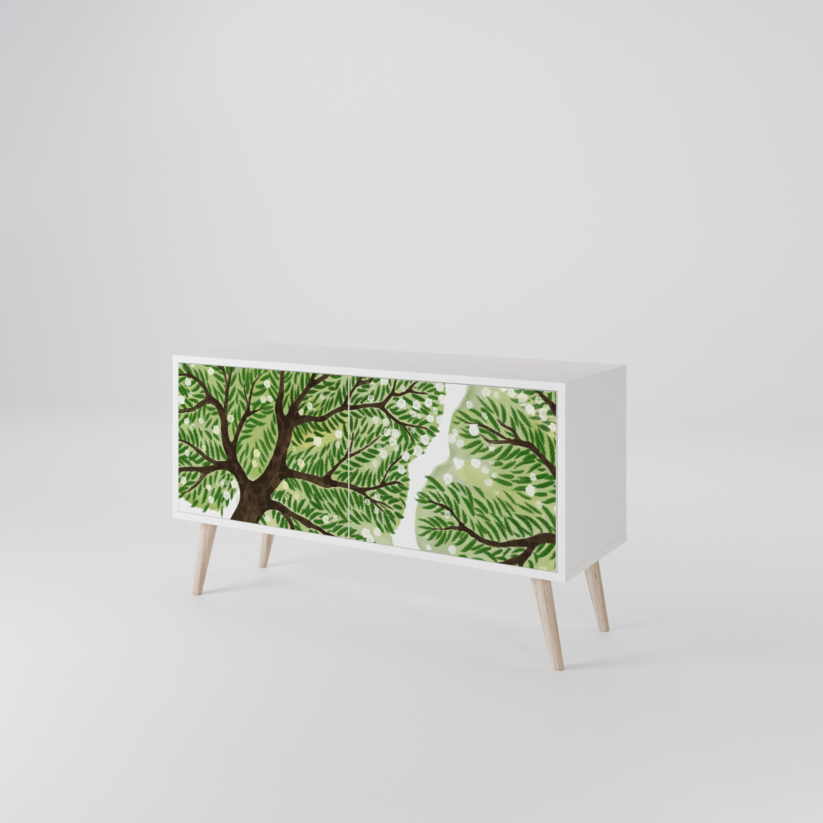 WILDERNESS DASH Mueble de TV Compacto de 2 puertas