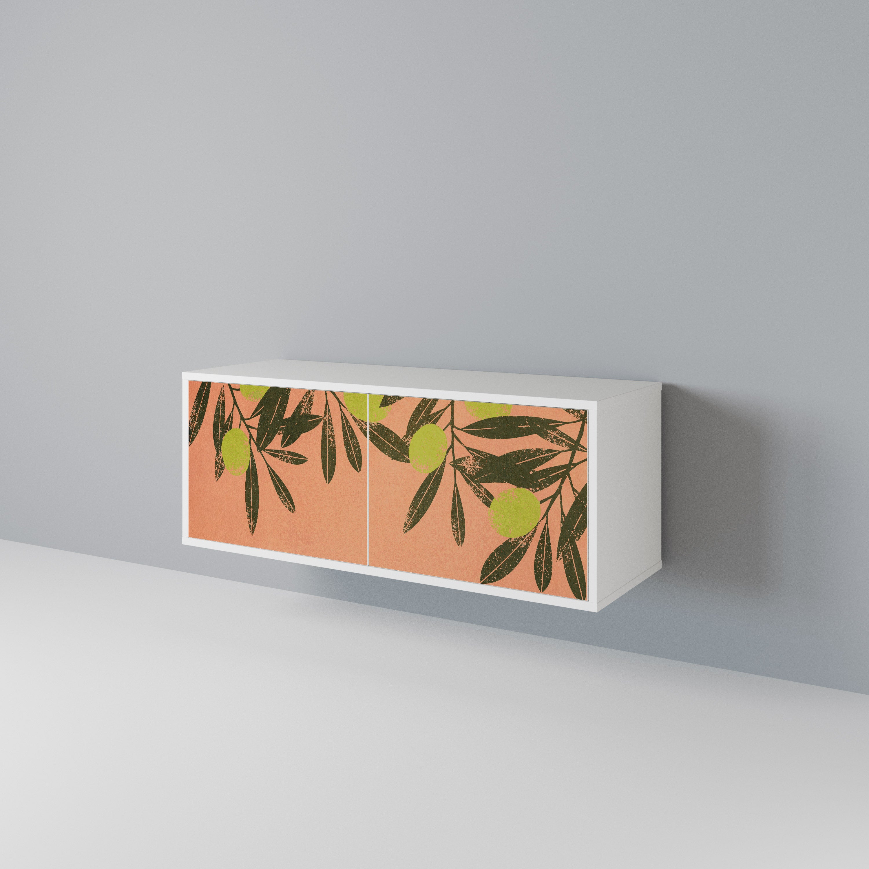 JUICY OLIVES Compact 2-Door TV Cabinet