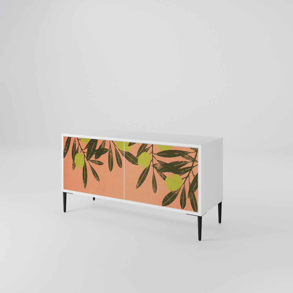 JUICY OLIVES Mueble de TV Compacto de 2 puertas