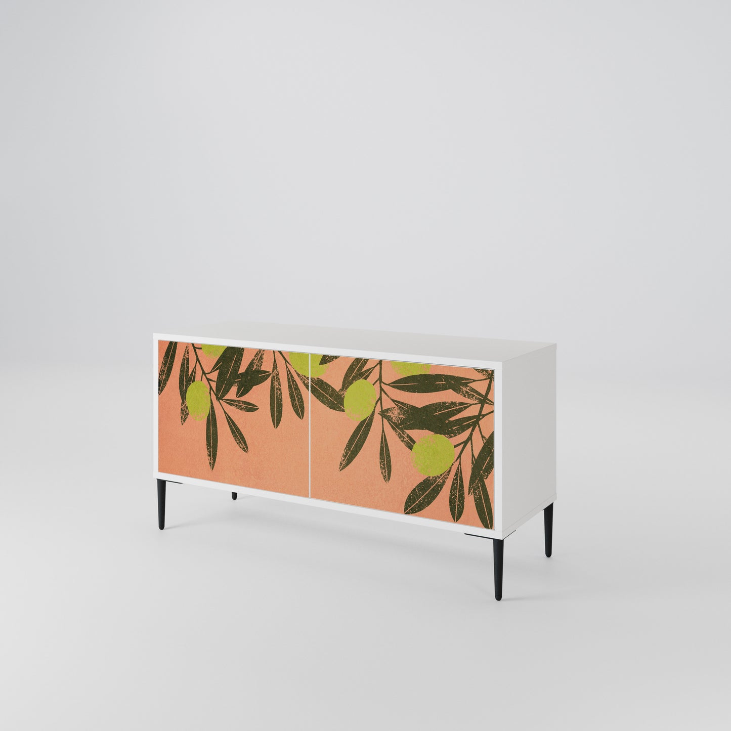 JUICY OLIVES Compact 2-Door TV Cabinet